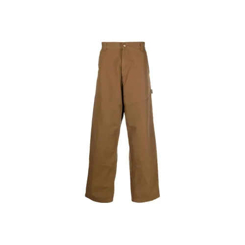 Carhartt WIP Brown Men's Casual Pants Кархартт WIP Коричневые Мужские Повседневные Штаны