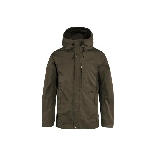 Fjallraven Куртки и Пальто Мужской Темно-оливковый