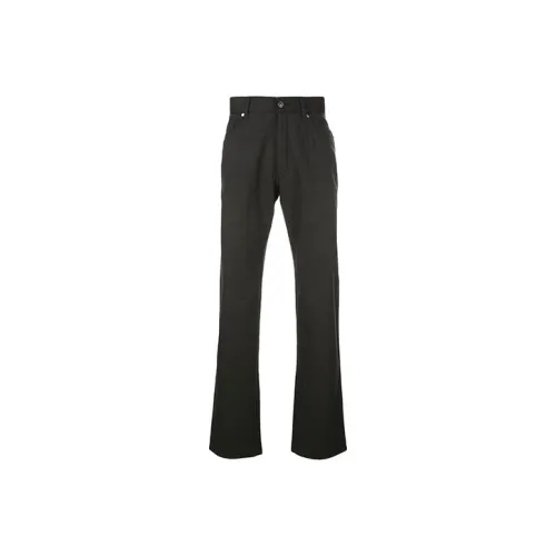 Ermenegildo Zegna Темно-серые мужские брюки для костюма