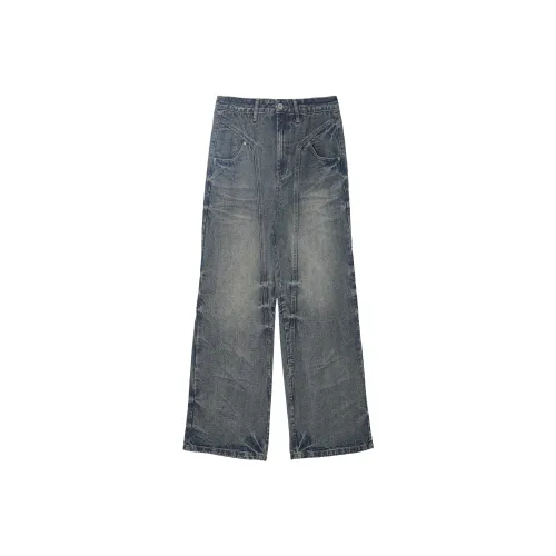 UNVESNO Лазурные Унисекс Джинсы