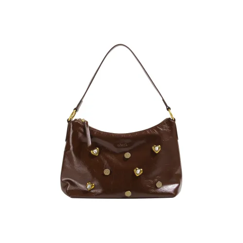 LOSEA ПУ (полиуретан) Сумка через плечо Средняя Женская Коричневая