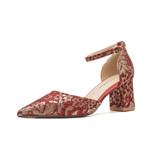 Lanza Высокие каблуки с грубым покрытием Женские