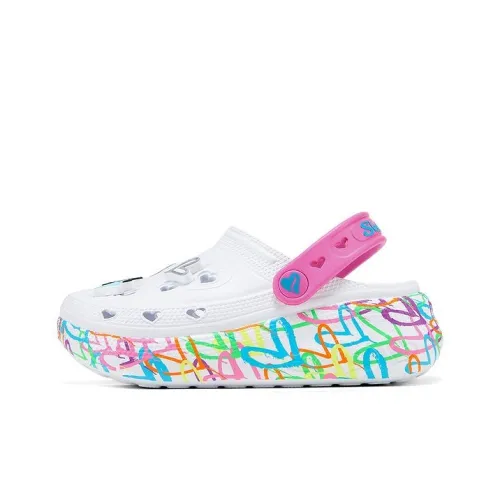 Skechers Kids Сандалии Белые Детские