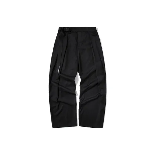 NOCAO Черные унисекс брюки карго