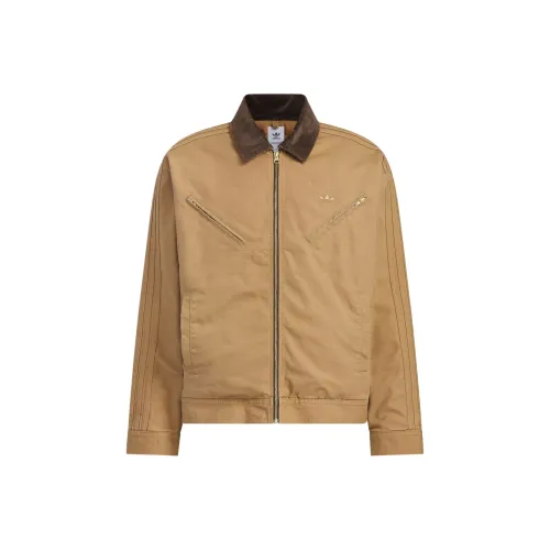 Adidas Originals WASH PAD JKT U пуховая куртка мужская песочно-коричневый золотой