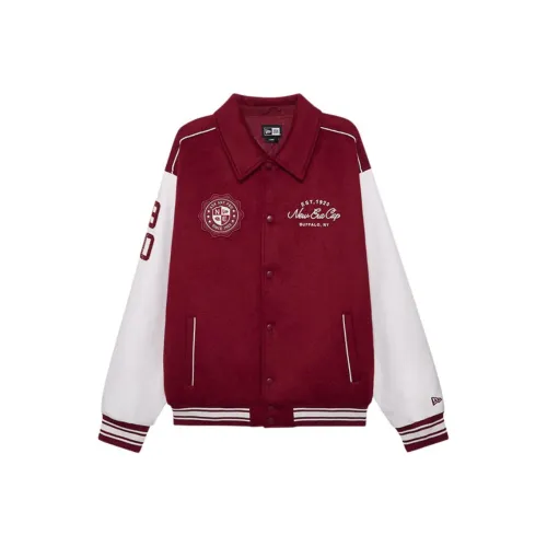 New Era FW24 Хлопковый пуховик Унисекс Красный