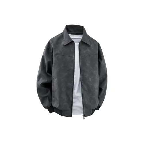 DJ.SPIRIT Кожа Куртка Пальто Унисекс