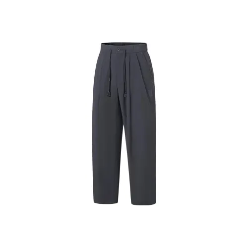 LINING Li Ning x Jackie Chan Co Бренд Kung Fu серия Угольный черный Мужские Повседневные брюки