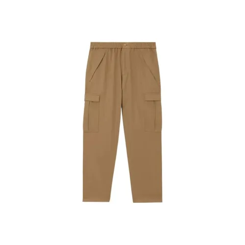 Burberry CAMEL Мужские Повседневные Брюки