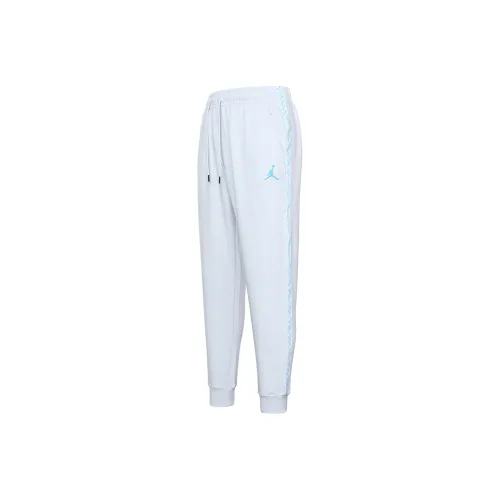 Jordan Flight MVP Вязаные Тренировочные Штаны Мужские Белые