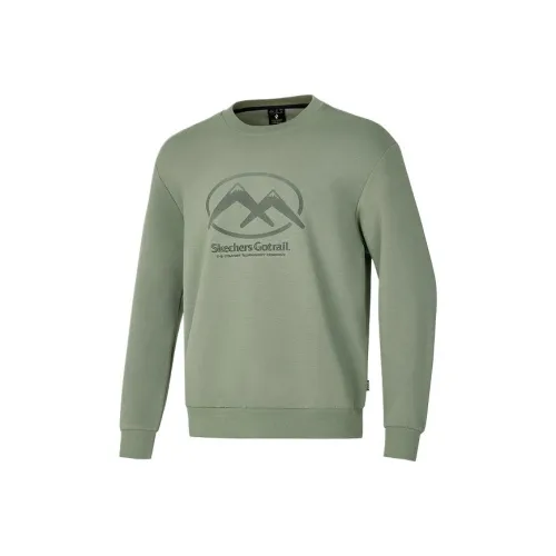 Skechers Mountain and Wild Outdoor Series GO TRAIL Толстовка Унисекс Agave Зеленый