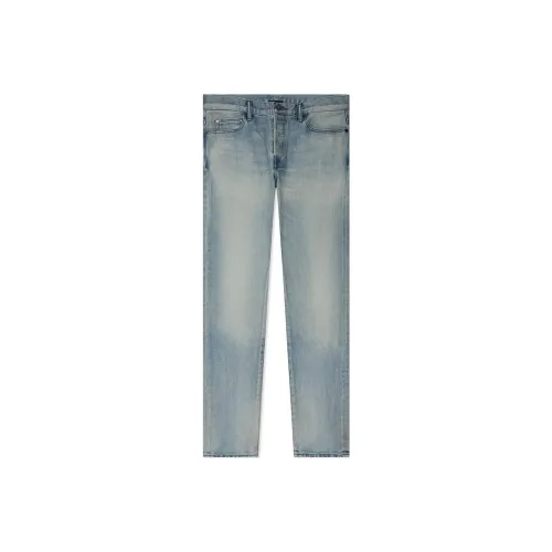 JOHN ELLIOTT Blue Men's Jeans  
JOHN ELLIOTT Синий Мужской Джинсы