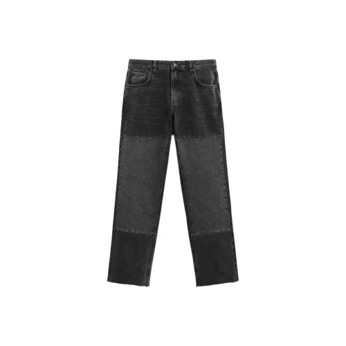 ZARA Угольный Мужской Джинсы