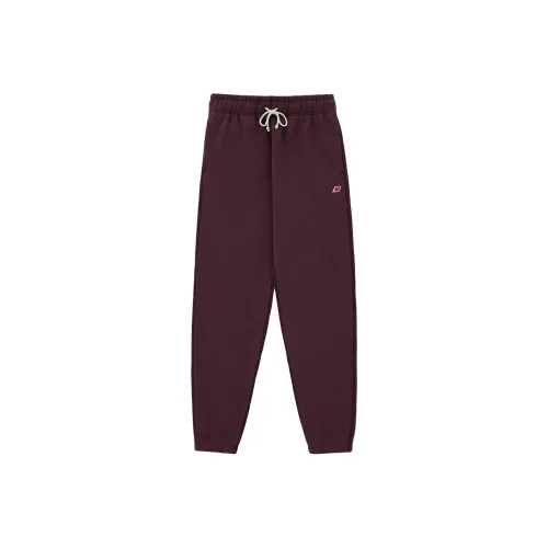 New Balance совместная серия Made in USA Красные мужские вязаные тренировочные штаны