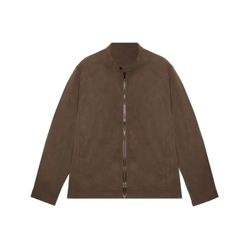 WILD LEADER Кожа Куртка Унисекс Кофе