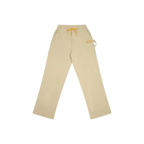 Drew House Миндаль Цвет Печенья Унисекс Повседневные Брюки