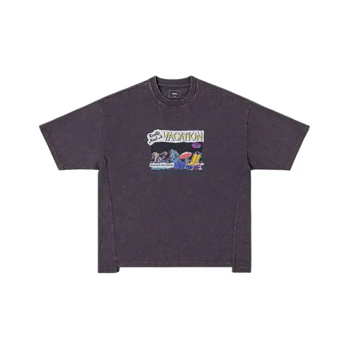 VANS Серый черный Унисекс Футболка