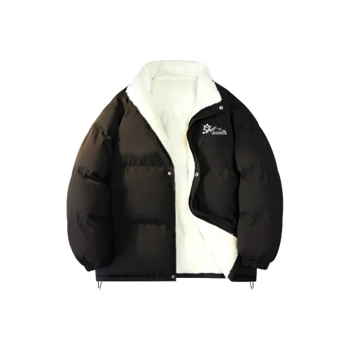 CSKS Унисекс Объемные куртки (пуховики)