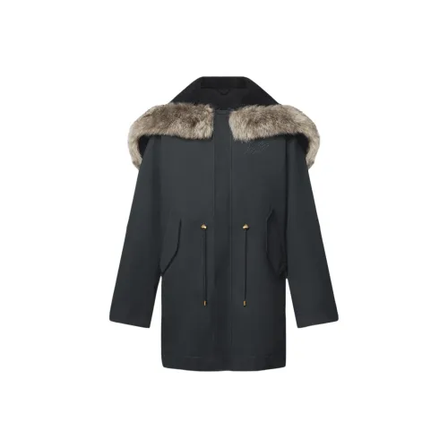 LOUIS VUITTON PARKA Пальто Мужское Темно-Серый