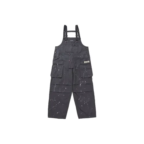 TEKABLU Повседневные брюки Унисекс Темно-серый