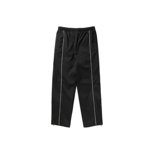 LACOSTE Вязаные тренировочные брюки мужские черные