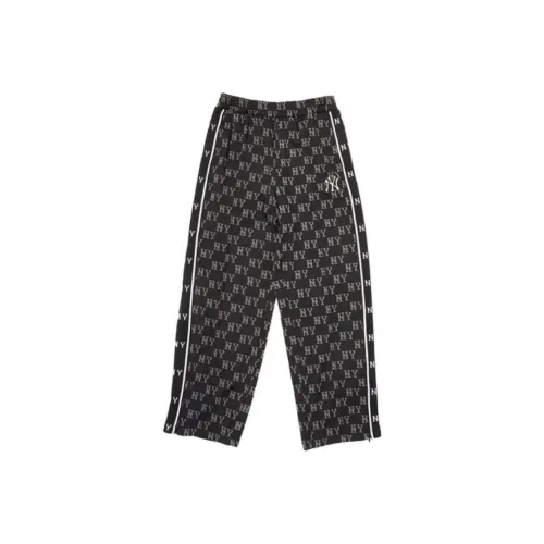 MLB New York Yankees Jacquard Monogram New York Yankees Pants Casual Pants Unisex Black