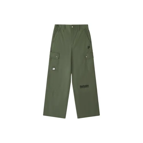 FILA FUSION Повседневные брюки Мужской Краб Оболочка Серый