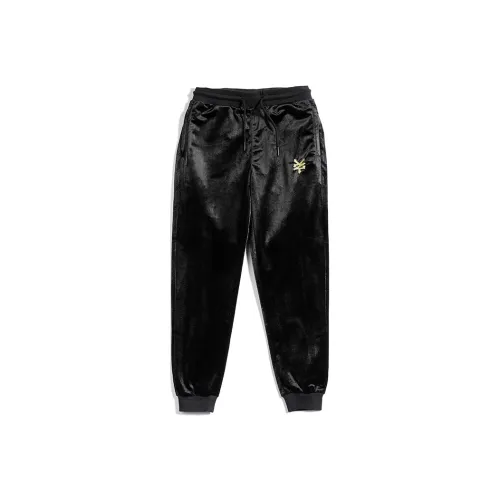 Zoo York Мужские Повседневные Брюки Черные
