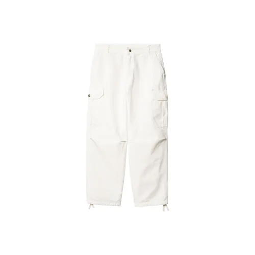 Carhartt WIP FW24 Stanton Cargo Pants Карго Брюки Мужские Воск Белый