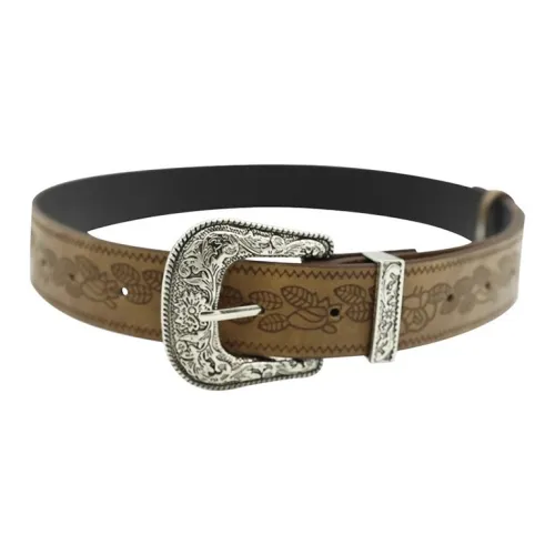 Lanza Коровья кожа ремни унисекс ширина 3,2 см