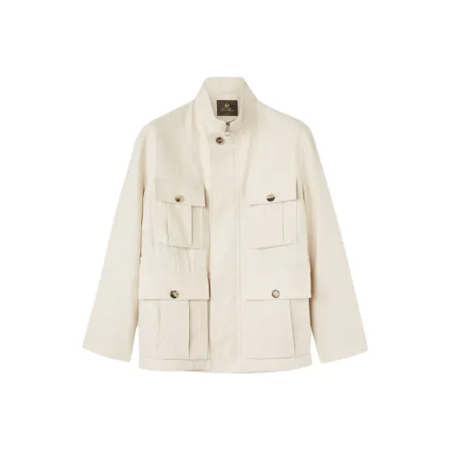 Loro Piana Белый Мужской Куртки
