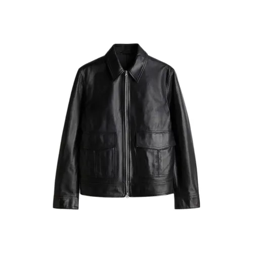 H&M Черные Мужские Куртки