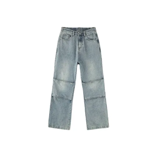 A3G4 Джинсы Унисекс Сырно-желтый