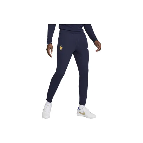 Nike Вязаные Тренировочные Штаны Мужские Aged Черный Синий