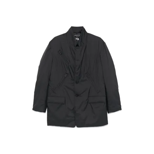 Y 3 Куртки и Пальто Мужской Черный
