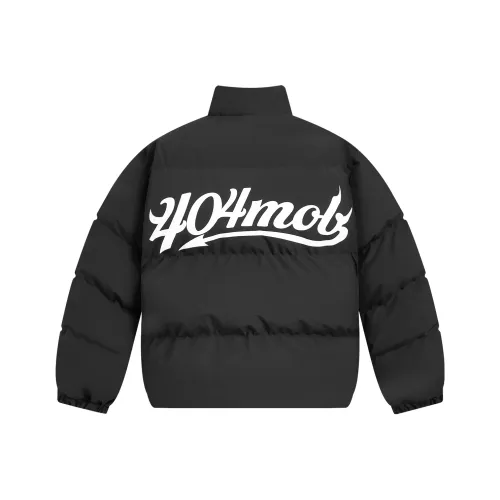 404MOB GANG Черный Унисекс Объемные куртки (пуфы)
