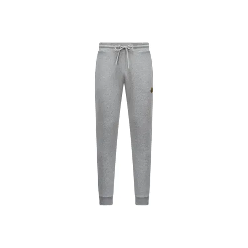 Moncler Вязаные Спортивные Штаны Мужские Светло-Серые