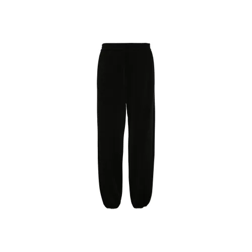 JIL SANDER Черные мужские вязаные тренировочные штаны