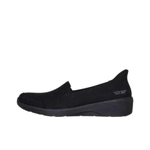Skechers Arya Low Топ Повседневная обувь Женская Черная