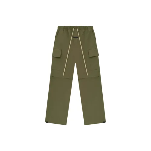 Fear of God Essentials Fall24 BACK TO SCHOOL Series Вечнозеленый/Военный стиль Унисекс Брюки карго