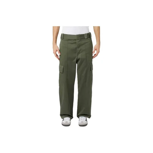 KENZO Army Green Мужские Повседневные Штаны