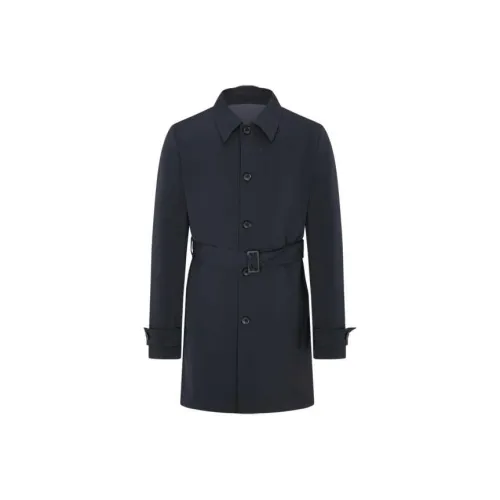 K BOXING Тренчкот Мужской Фиолетовый Синий