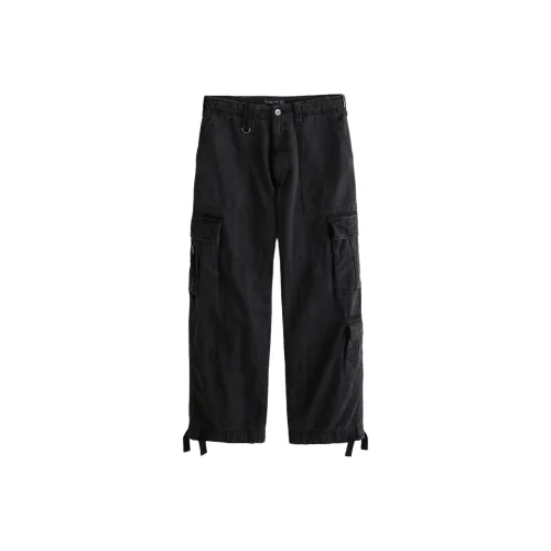 Abercrombie＆Fitch Черные Мужские Карго Брюки