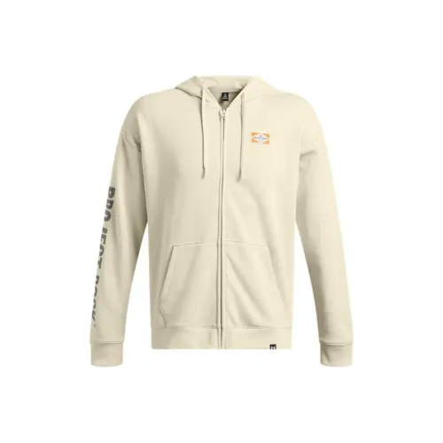 Under Armour Johnson Project Rock Куртки и Пальто Мужская Норка Белый Серый