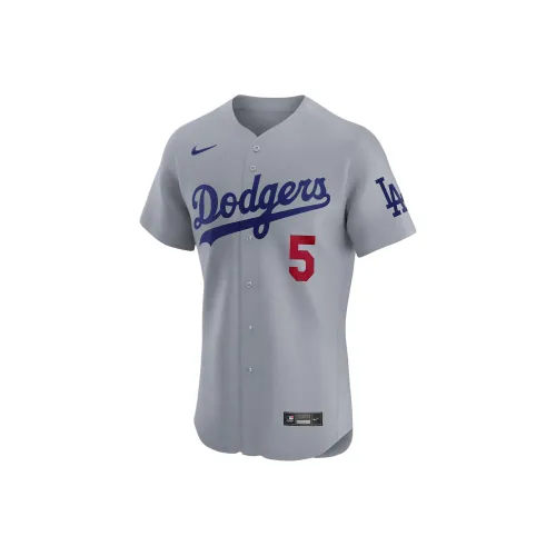 nike Dri Fit ADVLos Angeles Dodgers Freddie Freeman Бейсбольная куртка Мужская Серый