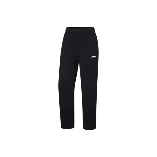 LINING Вязаные тренировочные штаны унисекс черные