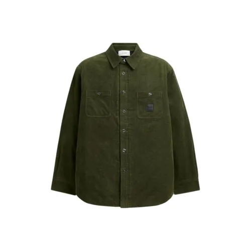 COACH Куртки и Пальто Мужской Зеленый