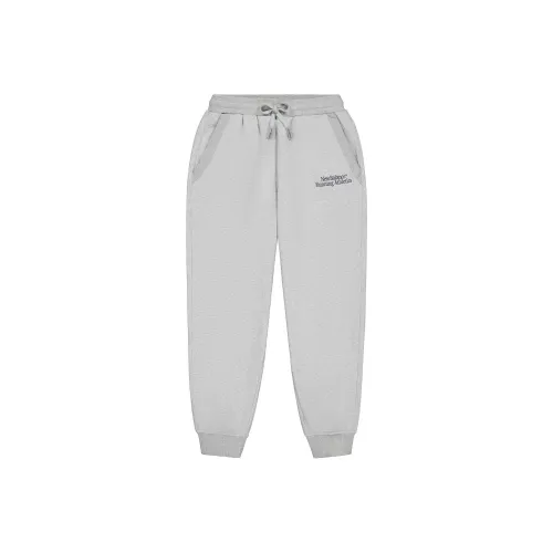 New Balance совместный бренд Бег Атлетика Вязаные Тренировочные Штаны Мужские Средне-Серый