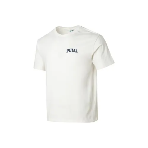 PUMA Белая Мужская Футболка