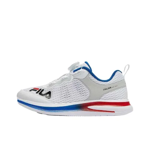 FILA KIDS Performance FPH Детские беговые кроссовки Стандартный Белый Каменный Серый